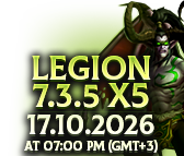 WoW Circle Legion 7.3.5 x5 - 17.10.2026